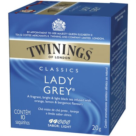 Chá Twinings sabor laranja e limão cítrico 20g