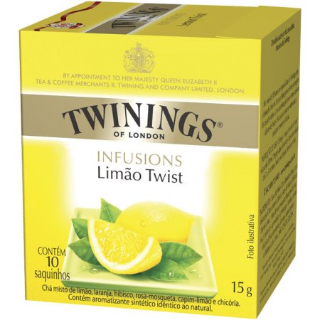 Chá Twinings sabor limão twist 15g
