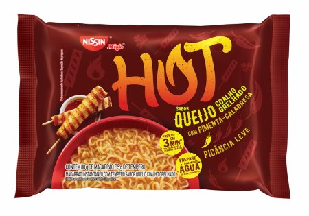 Nissin Hot Queijo Grelhado c/ Pimenta Calabresa