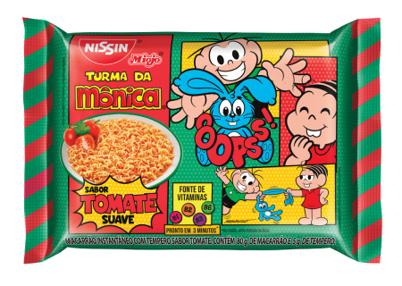 Nissin Lámen Suave Tomate
