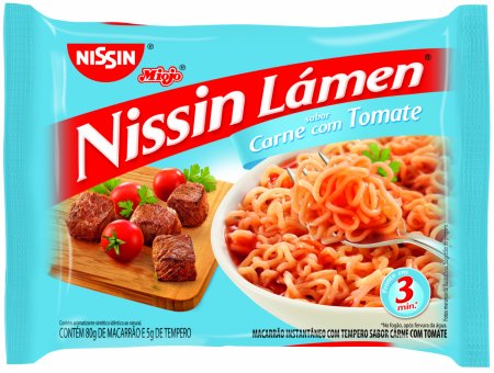 Nissin Lámen Carne Com Tomate