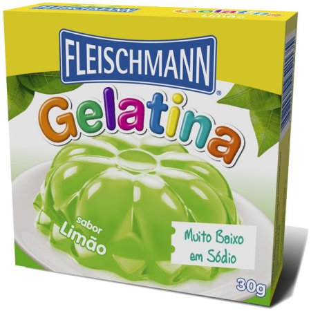 Gelatina sabor Limão 30g