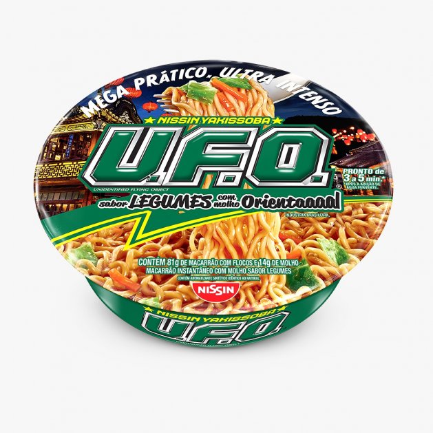 Nissin Yakissoba UFO legumes