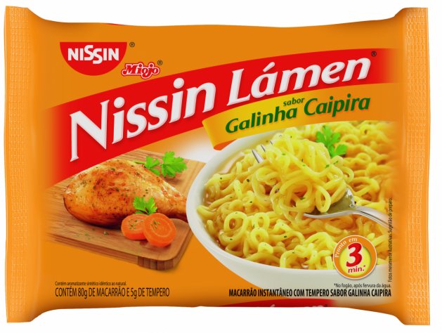 Nissin Lámen Galinha Caipira